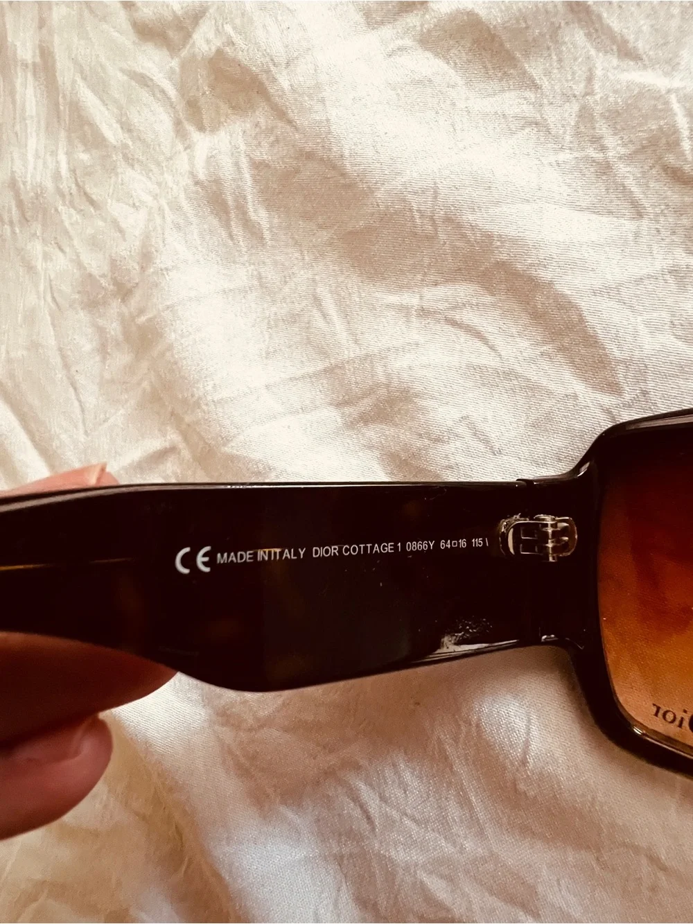 Dior Women's Tortoiseshell Frame Brown Lenses Sunglasses